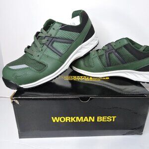 WORKMAN men's safety shoes with composite toe very light weight
